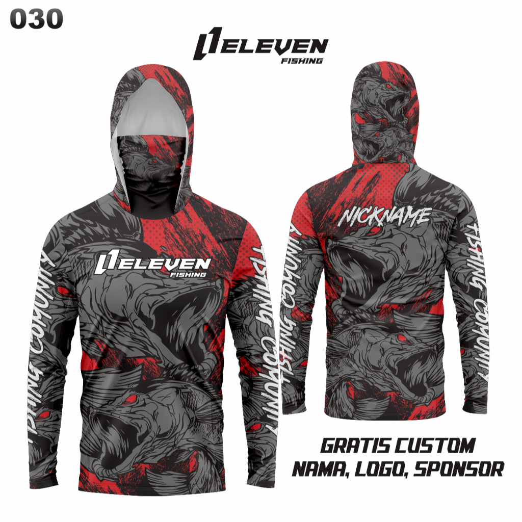 Jersey Mancing Full Printing Bisa Custom Nama  030