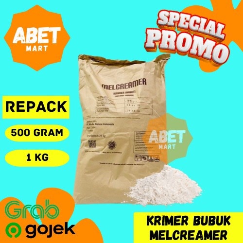 

[oddsolshop] pekanbaru/Melcreamer Krimer 500GR Creamer Kemasan Ecer Ekonomis REPACK 1/2KG