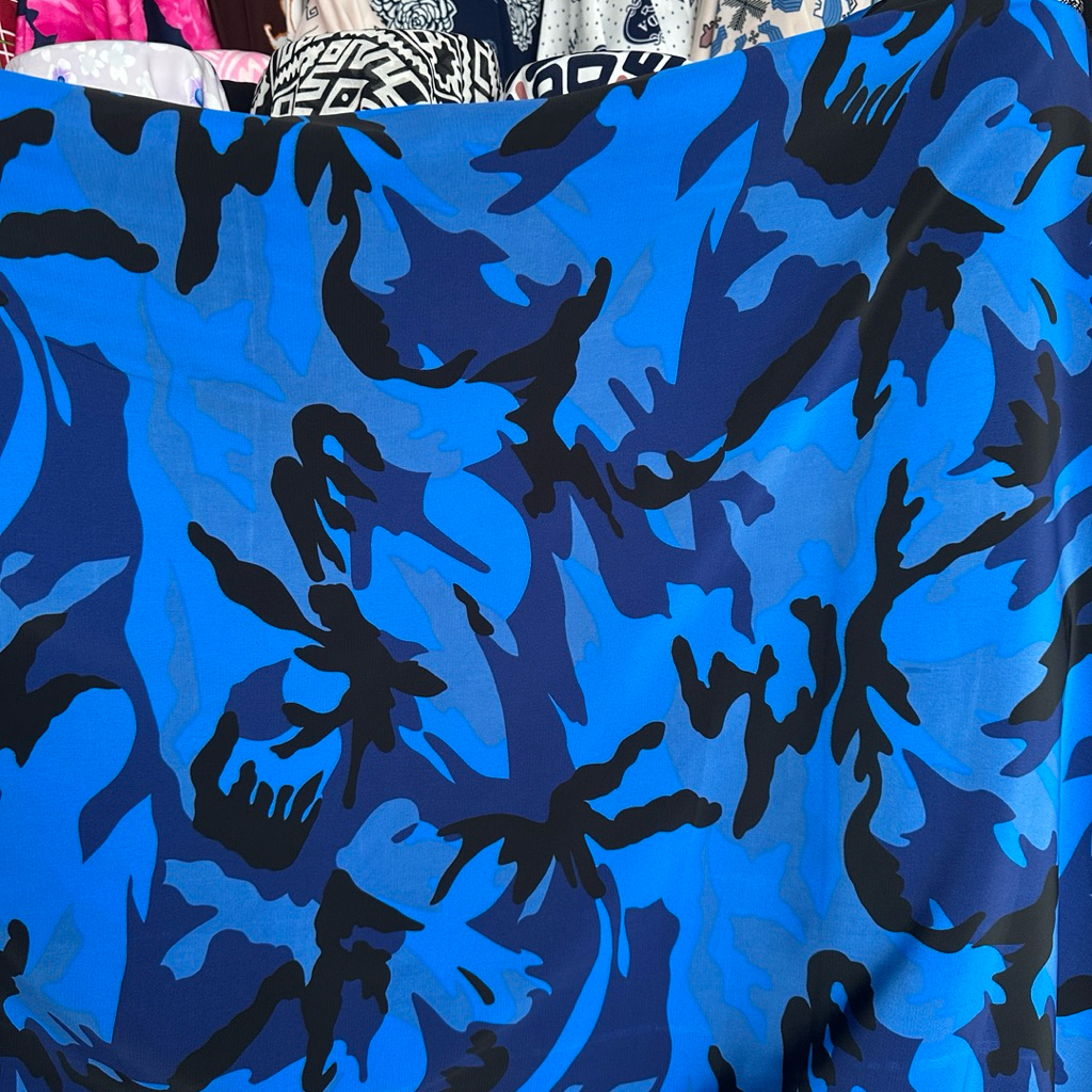 Kain Despo Motif Loreng - Kain Parasut Motif - Kain Motif Anti Air