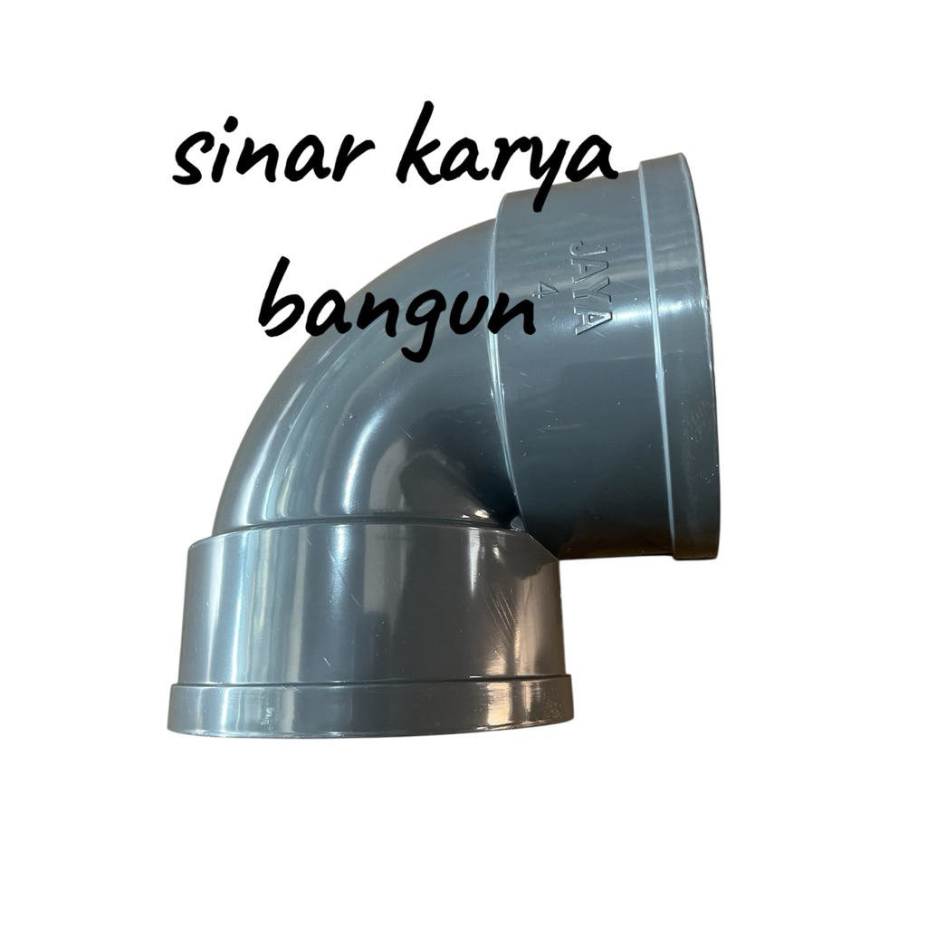 elbow / knee pvc 4 inch