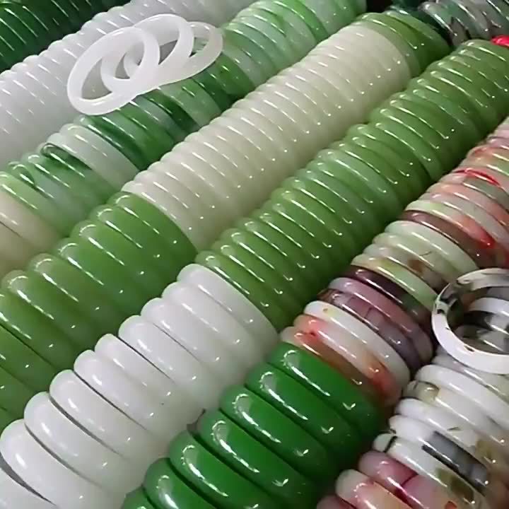 Gelang Batu Giok Alami untuk Pria Dan Wanita Gelang Batu Giok natural Asli Model mewah elegan