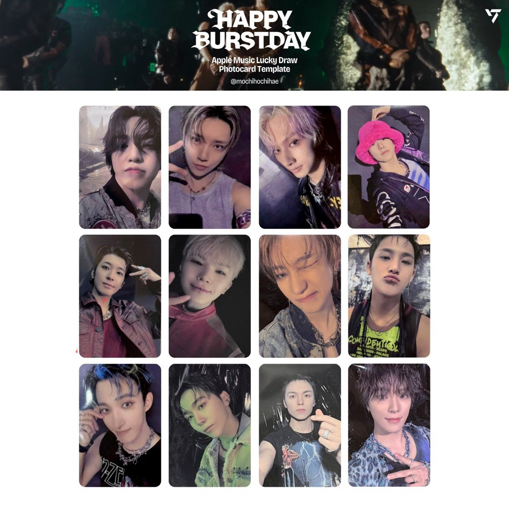 sharing seventeen burstday lucky draw appmus r.1