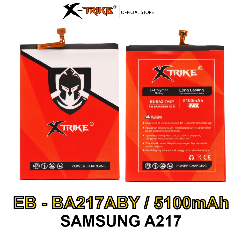 XTRIKE Baterai Samsung Galaxy A21S - A12 - A02 Double Power