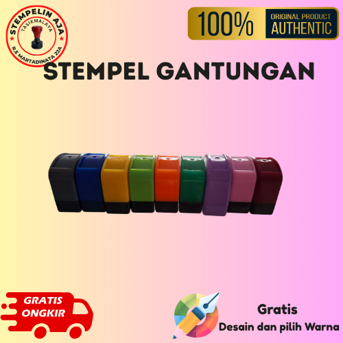 

Stempel Gantung Warna Warni
