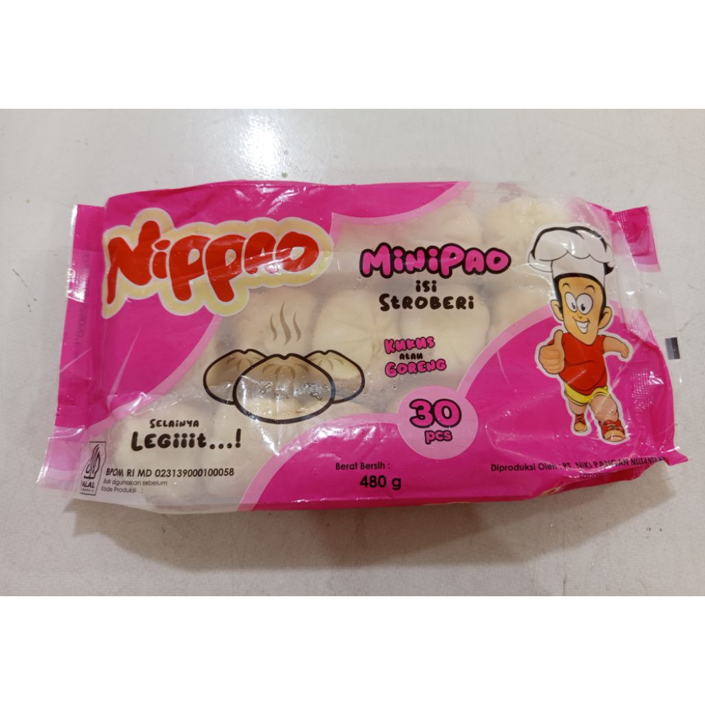 

NIPPAO minipao rasa strobery isi 30pcs