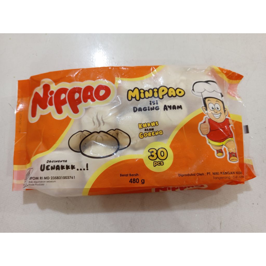 

NIPPAO minipao rasa daging ayam isi 30pcs