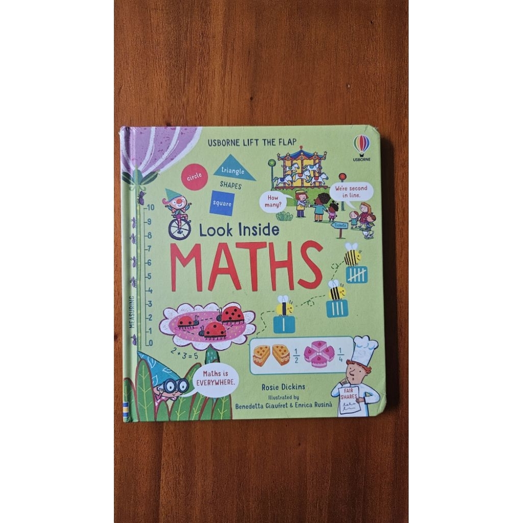 Original Usborne. Look Inside Maths