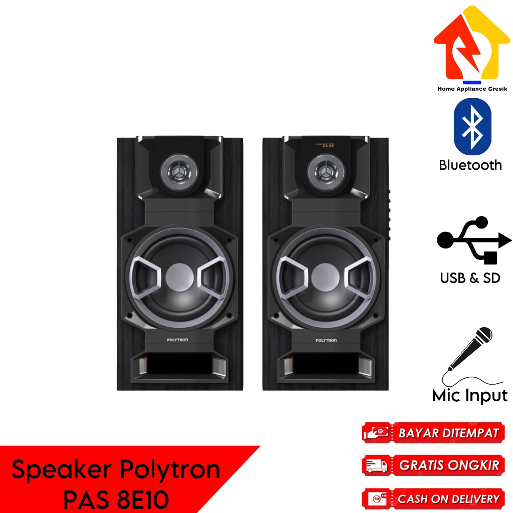 Harga 8e10 polytron speaker Terbaru Jun 2026 | BigGo Indonesia