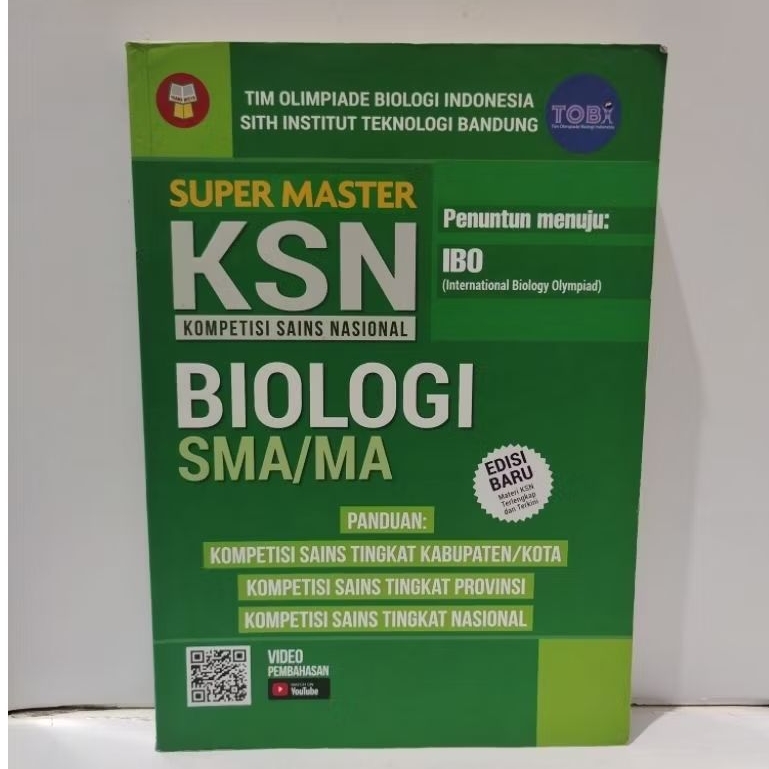BUKU OLIMPIADE BIOLOGI SUPER MASTER KSN BIOLOGI SMA