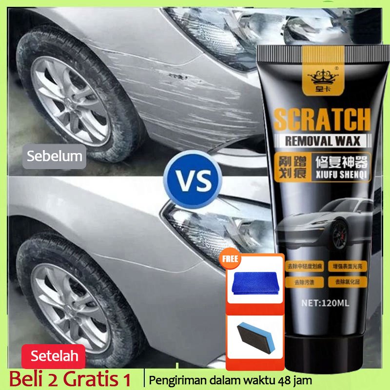 Compond Penghilang Baret Mobil Scratch Remover Menghilangkan Baret Body Mobil Kompon Penghilang Bare