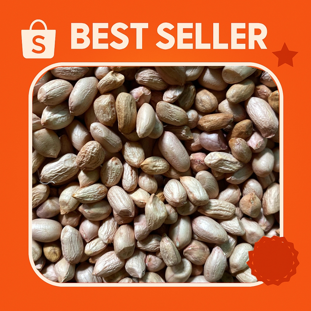 

Kacang Tanah Kupas UKURAN KECIL Kiloan