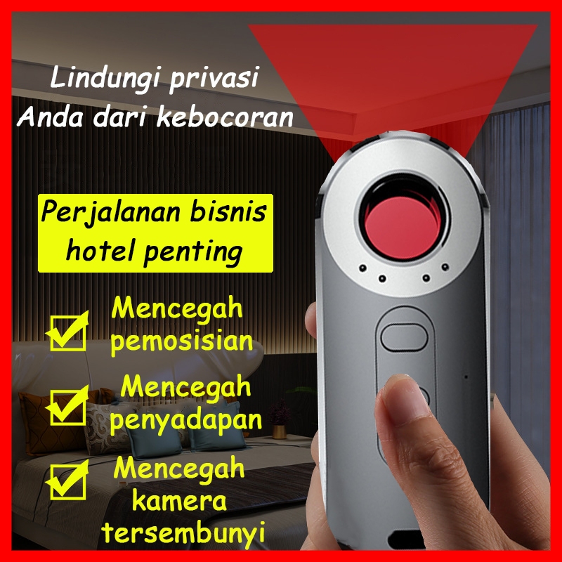 Kamera mini tersembunyi / Alat Deteksi Kamera Tersembunyi / Detector Kamera Tersembunyi