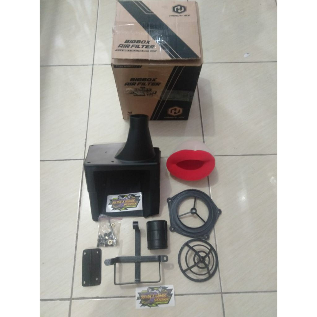 BOX HAWA BOREUP/ BIGBOX AIR FILTER BORE UP KLX 150