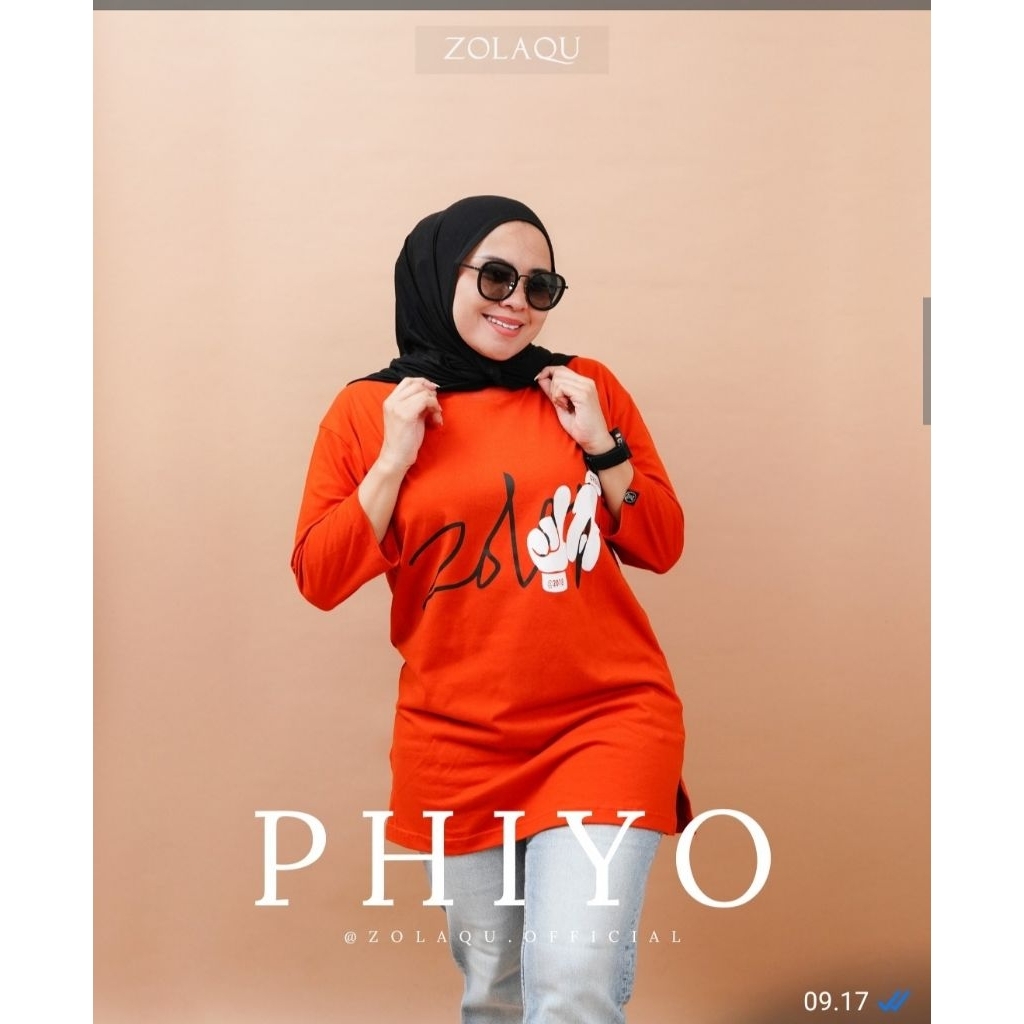 Atasan zolaqu ORI warna merah bata