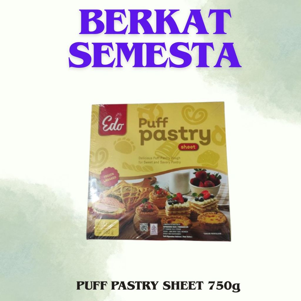 

EDO PUFF PASTRY SHEET 750g