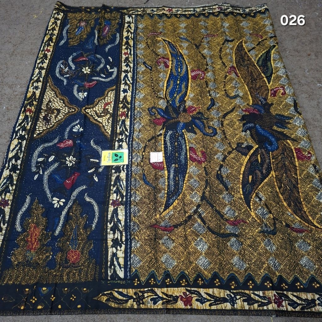 SARUNG BATIK STORJOAN MADURA SIDOARJO CAP TIGA DAUN SUDAH DIJAHIT STORJOAN ASLI SUDAH DIJAHIT TERMUR