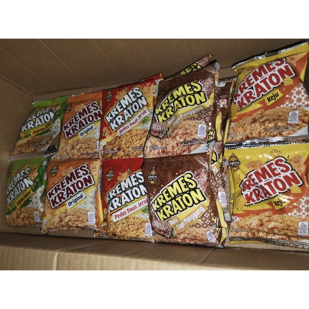

1 Sachet Kremes Kraton Gurih dan Renyah