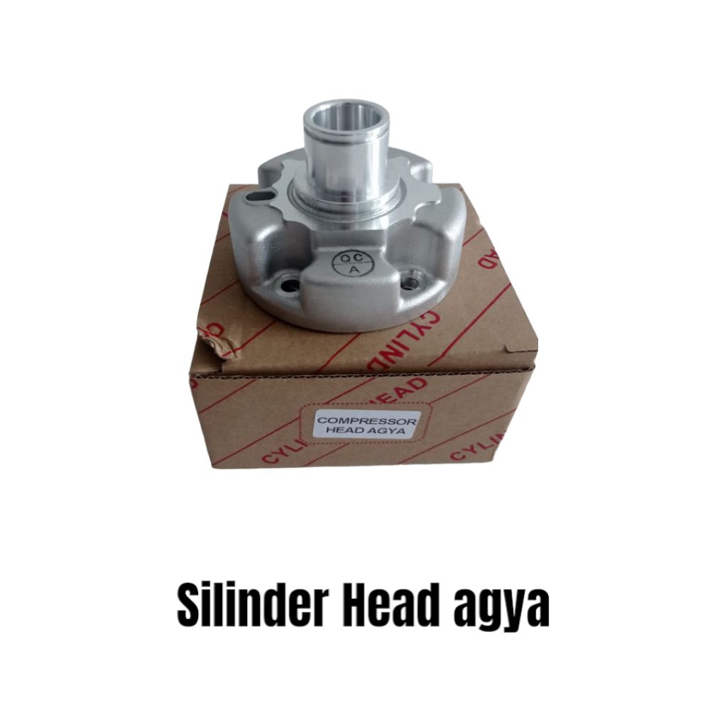 kepala kompresor ac mobil agya calya sigra silinder head compressor ac mobil agya