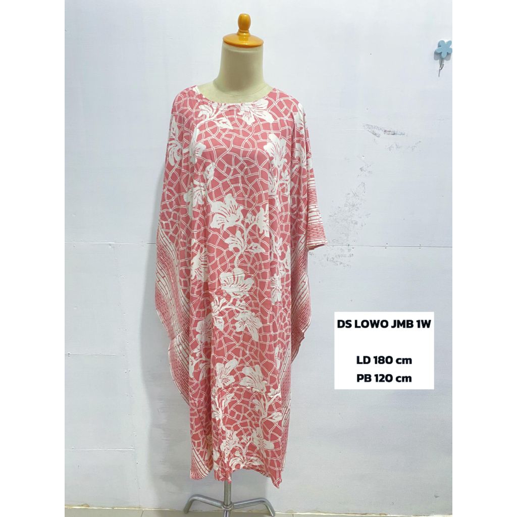 LUZA ~ Daster Pendek Lowo Jumbo by Luza Batik | Kalong