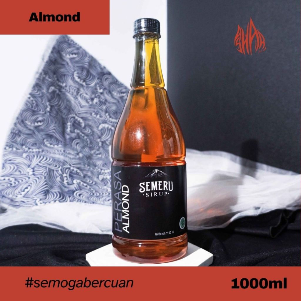 

Semeru Sirup - Syrup Almond 1000ml - Sirup Minuman Rasa Almond / Sirup Almond