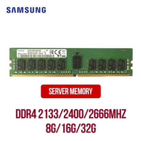 Samsung DDR4 Server RAM 8GB PC 2400 MHZ ECC REG Server Memory 8g Server ram for Desktop