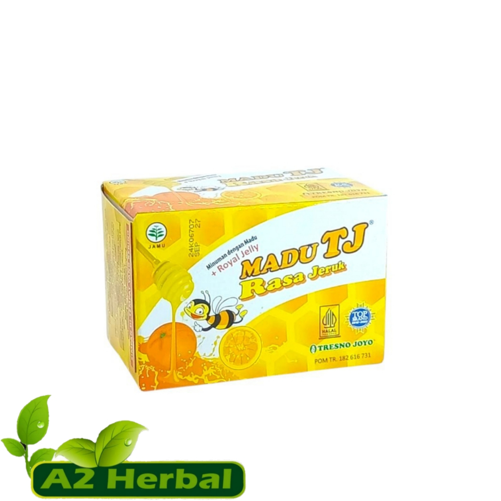 Madu TJ Sachet Rasa Jeruk || 12 Sachet