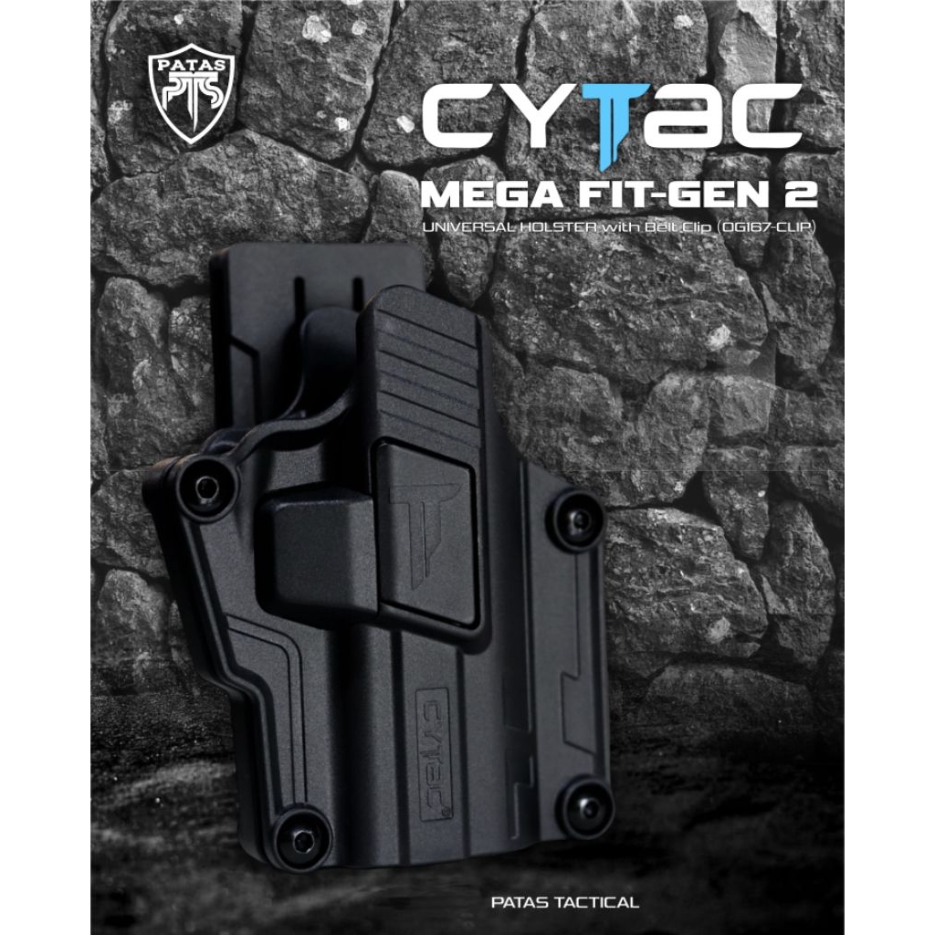 PATAS - HOLSTER CYTAC MEGAFIT GEN 2 UNIVERSAL TACTICAL