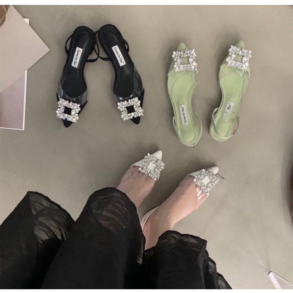 Sepatu Wanita Mika Premium Hak Tahu 3cm Flatshoes Wanita Flatshoes Mika Wanita Premium