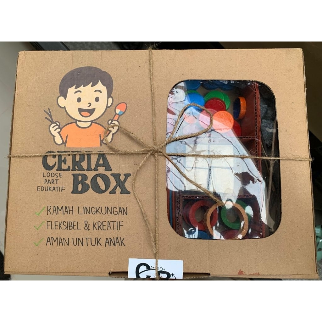 CERIA BOX LOOSE PART EDUKATIF