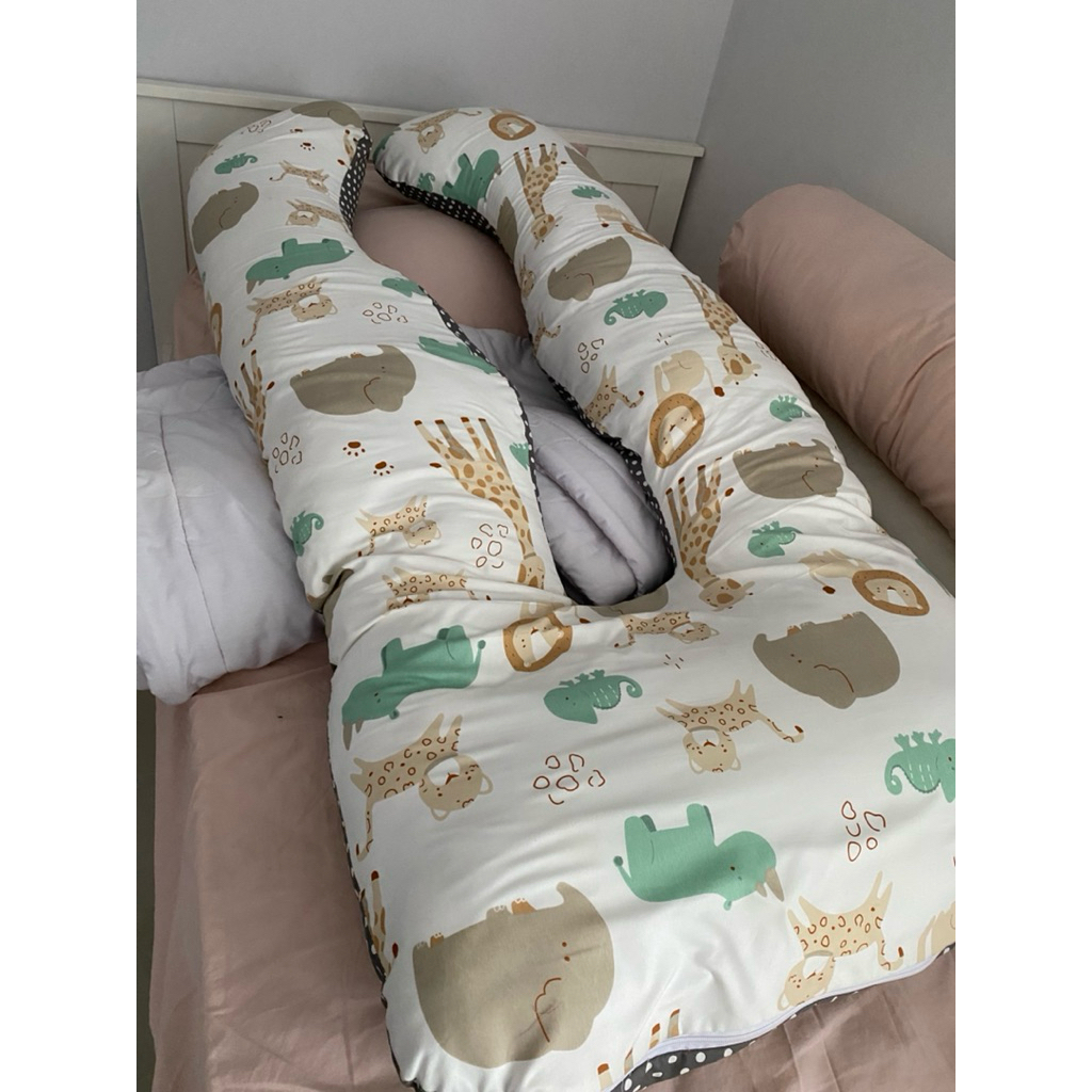 Preloved Bantal Hamil Jumbo Katun Lembut