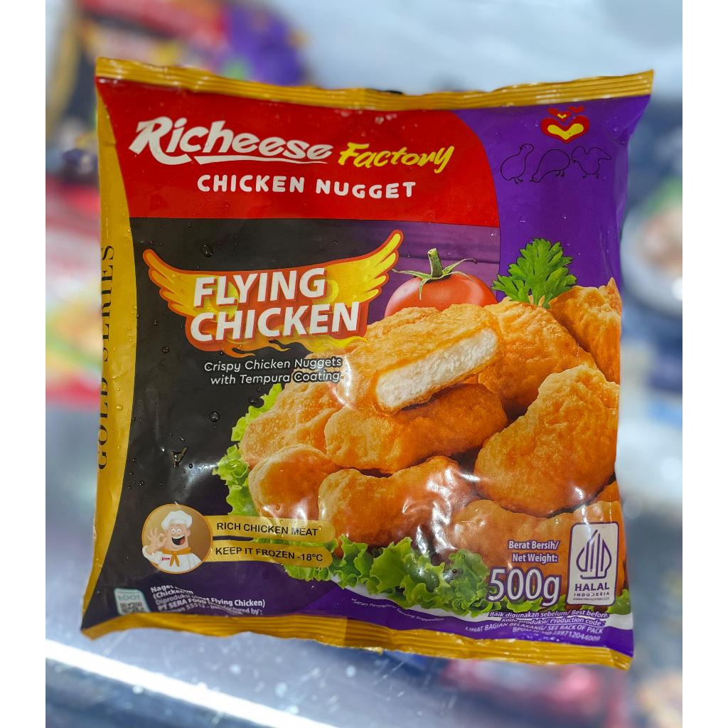 

Richeese Factory Flying Chicken Nugget 400gr