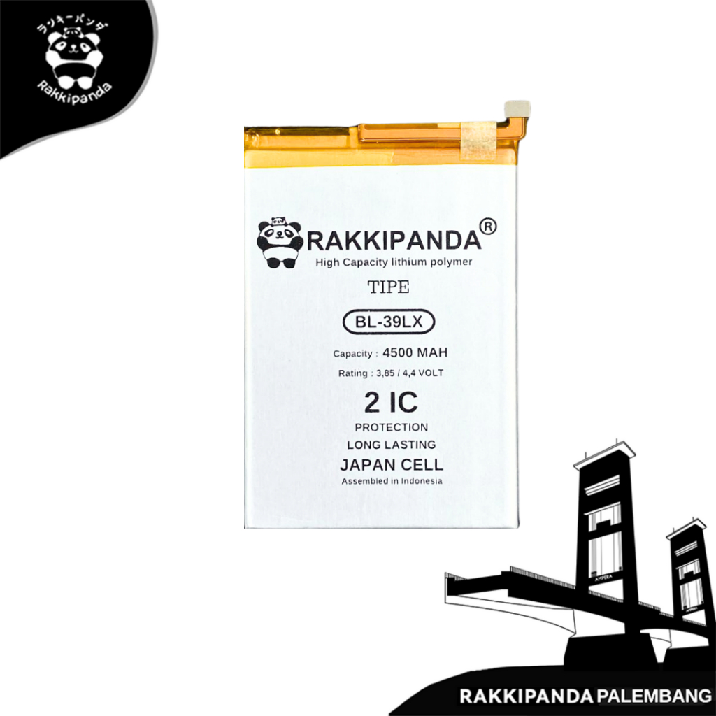 RakkiPanda BL-39LX Infinix S5 X652 / S5 Lite X652B / Smart 4 X653 Baterai HP