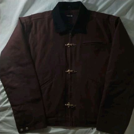 fireman clasp work jacket