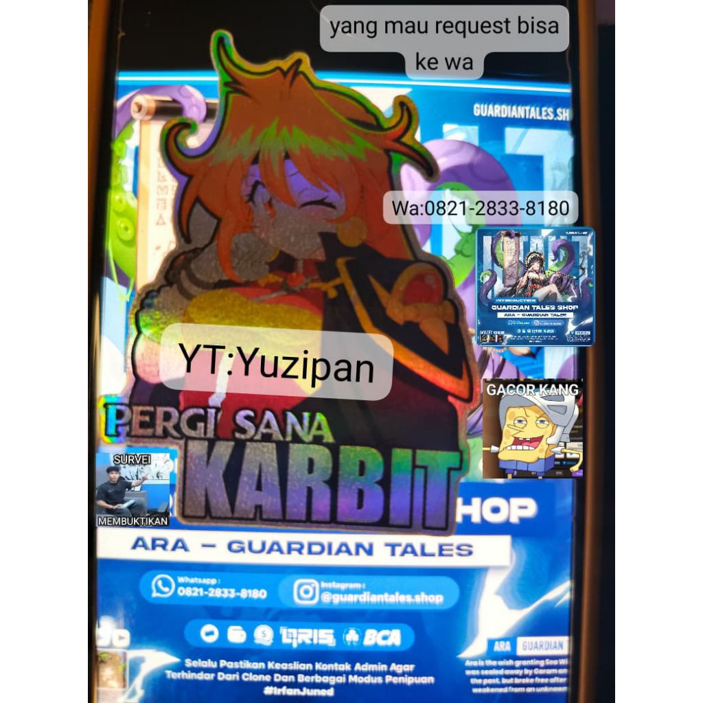 Lina Hologram guardian tales