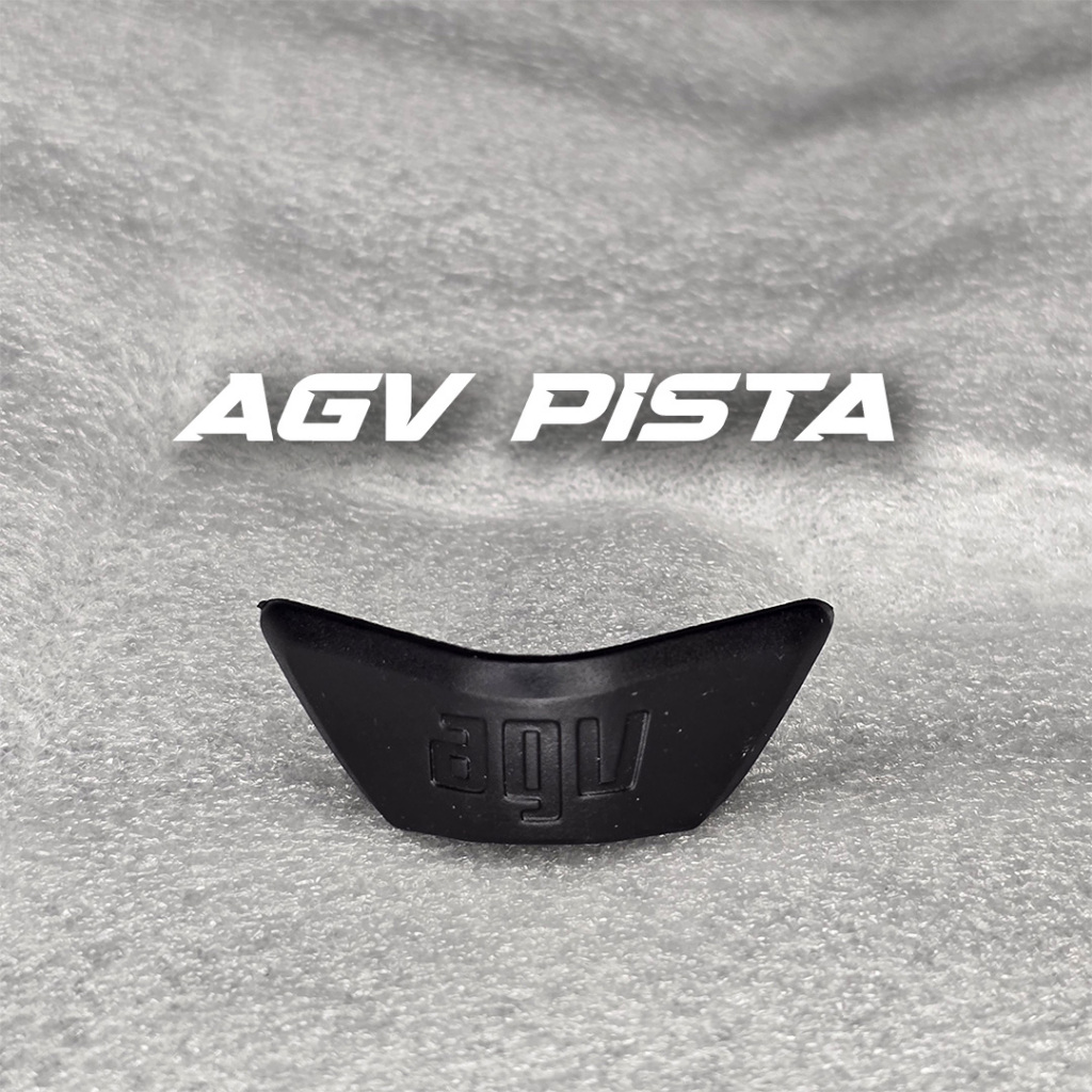 Karet Dagu Chin Pad Vent Helm AGV Pista Pelindung Dagu Spare Part Helm Aftermarket