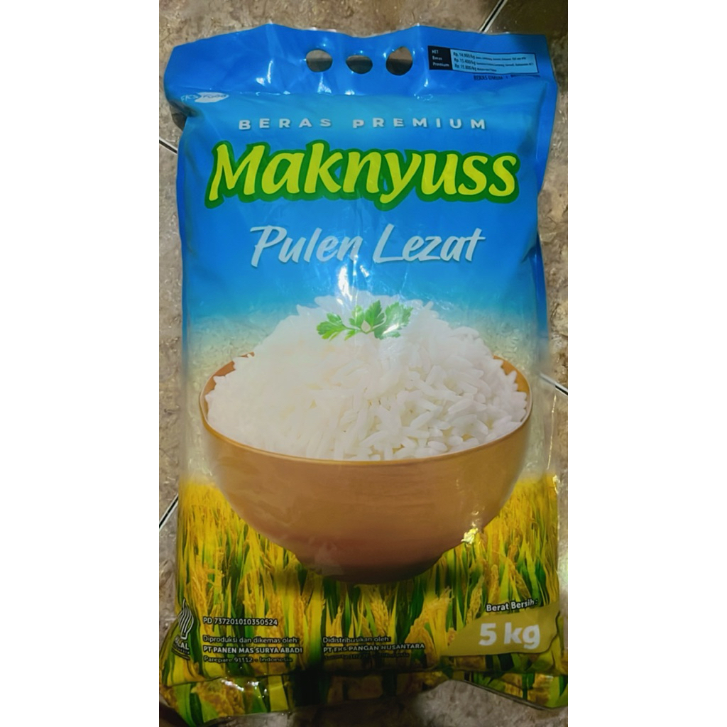 

Beras Premium Maknyuss