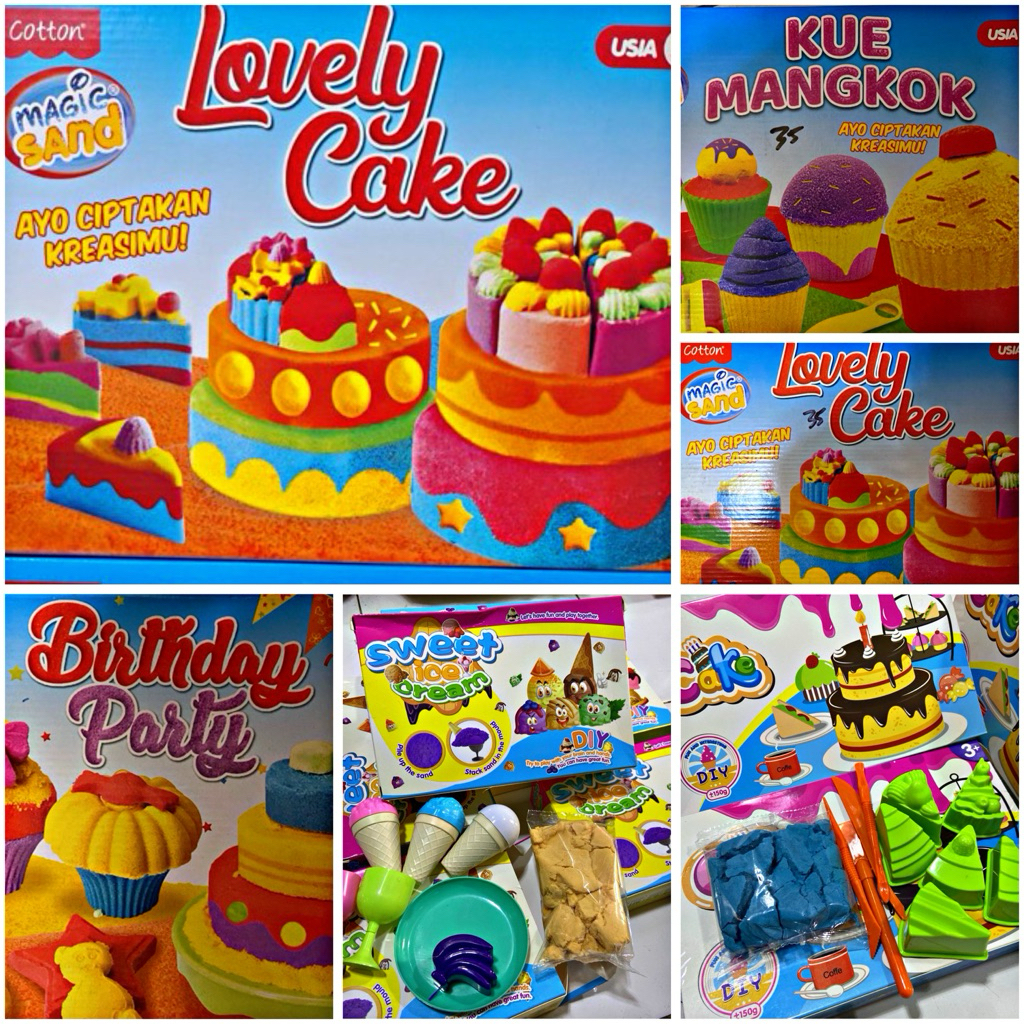 PLAYSET MAINAN ANAK PASIR AJAIB PASIR KINETIK MAINAN PASIR AJAIB ANAK