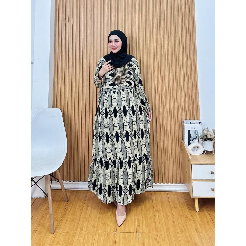 Gamis Dubai Sultan,Gamis  Rayon Premium,Gamis Rayon Adem