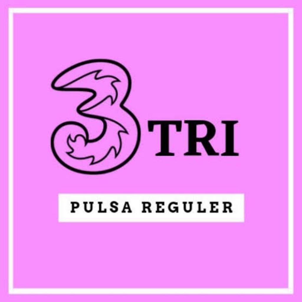 isi ulang pulsa tri || proses cepat langsung masuk || 5k 10k 15k 20k 25k 30k 35k 40k 50k