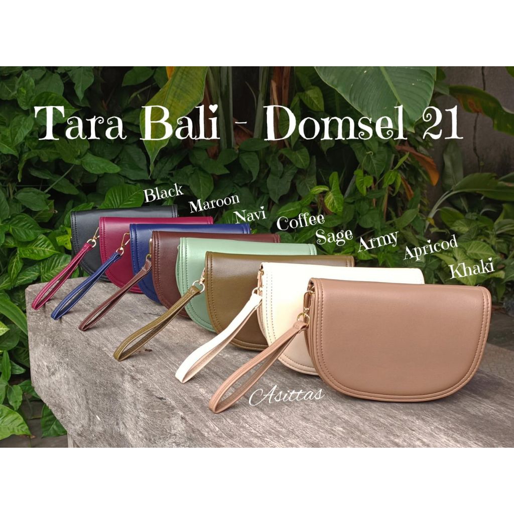 Tara bali domsel new 21//Domsel m murah by alana//dompet selendang//domsel kebaya bali//dompet selen