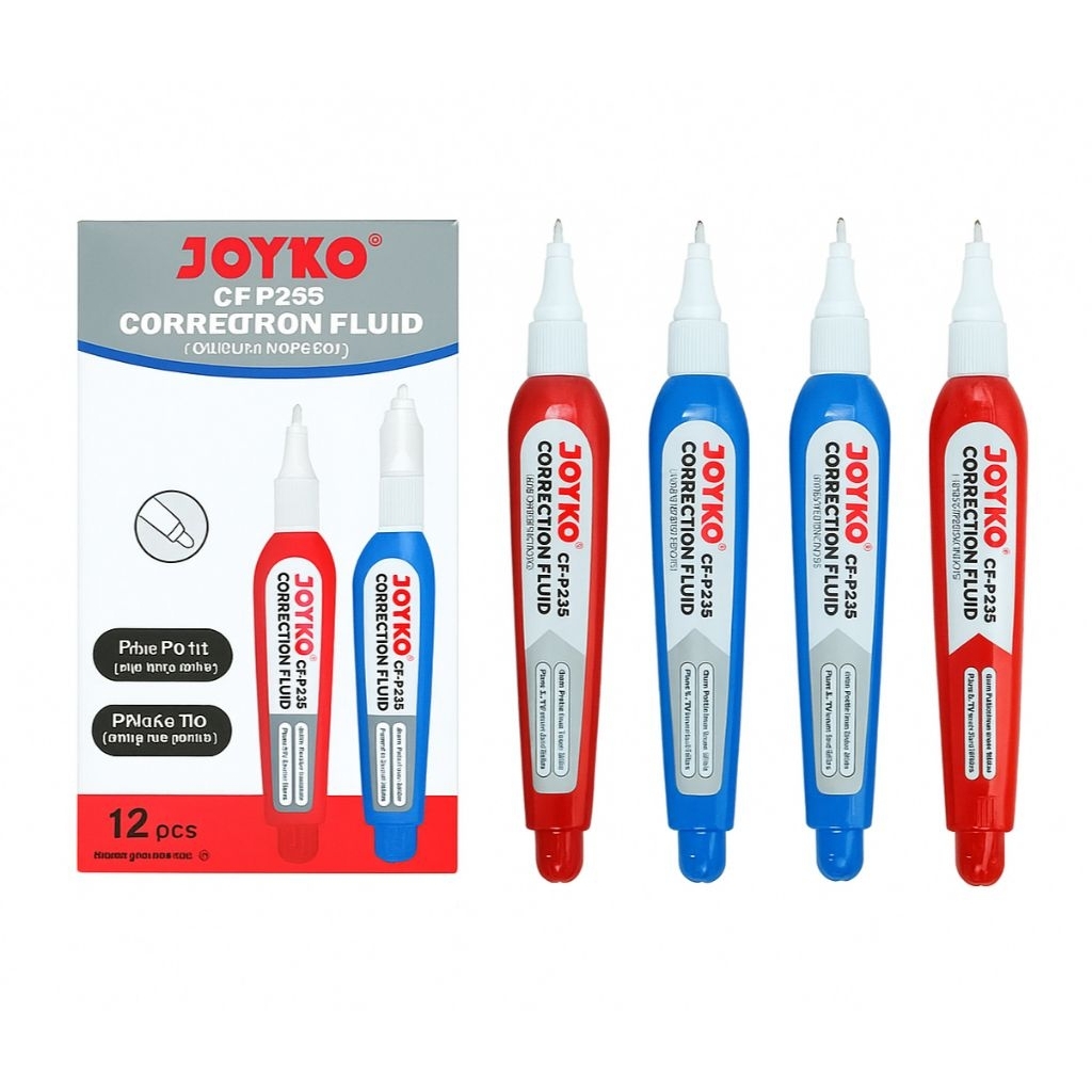 

1 Box Tip-Ex Cair CF-P235/Corretion Fluid/Cairan Koreksi