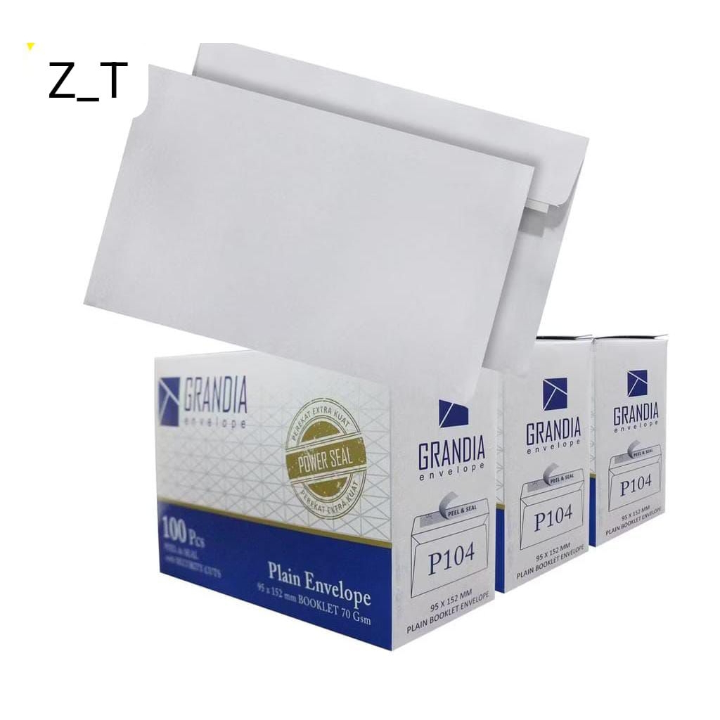 

Grandia amplop putih 104 95*152 mm 1 box envelope paperline