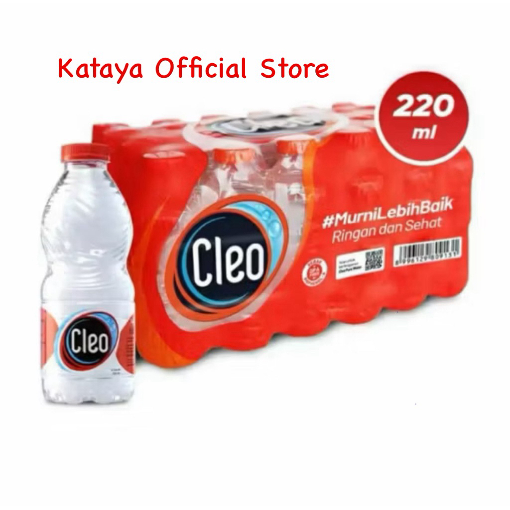 

Murah Air Cleo Smart 220ml (isi 24 Botol)