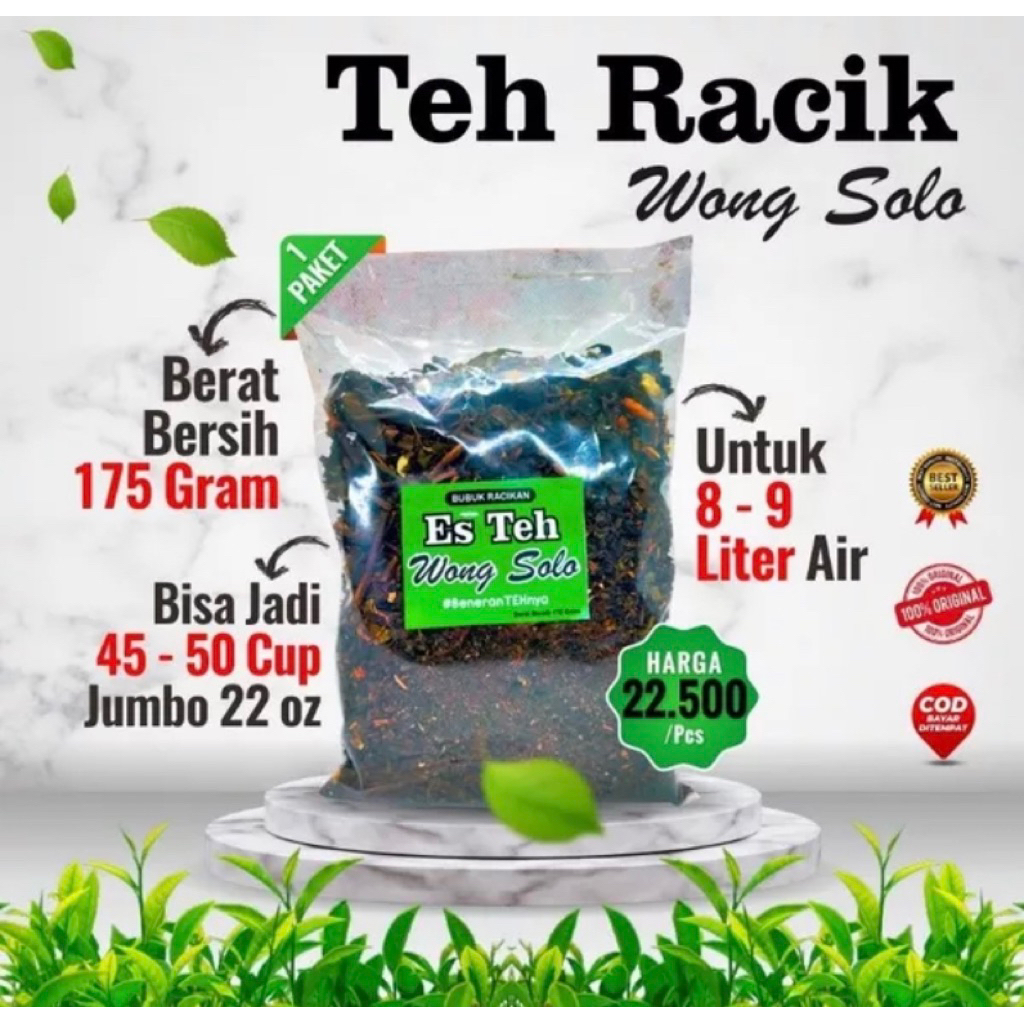 

Teh Racik Khas Solo teh racikan teh angkringan teh manis teh asli solo teh racik teh racikan