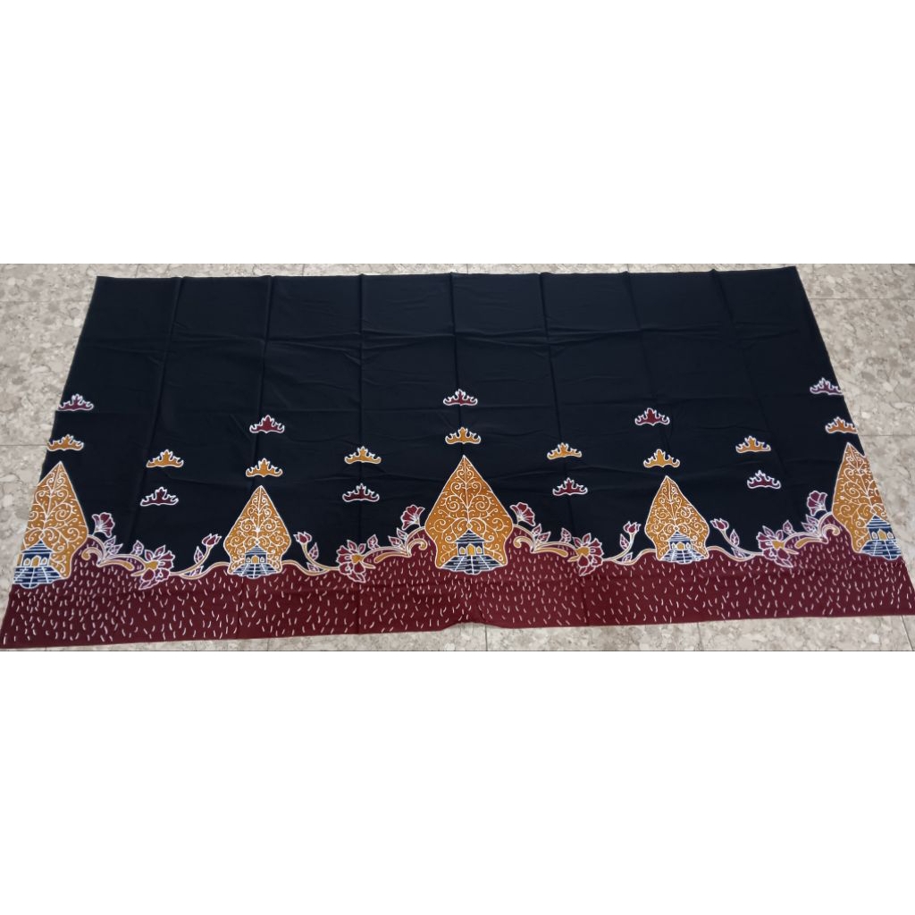 Batik Tulis Lampung Motif Gunungan Wayang
