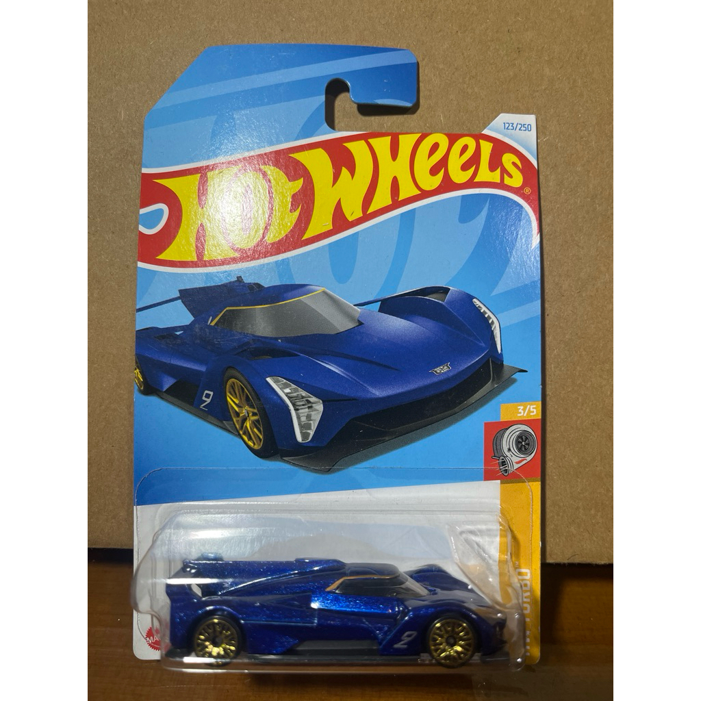 HOT WHEELS - CADILAC BIRU