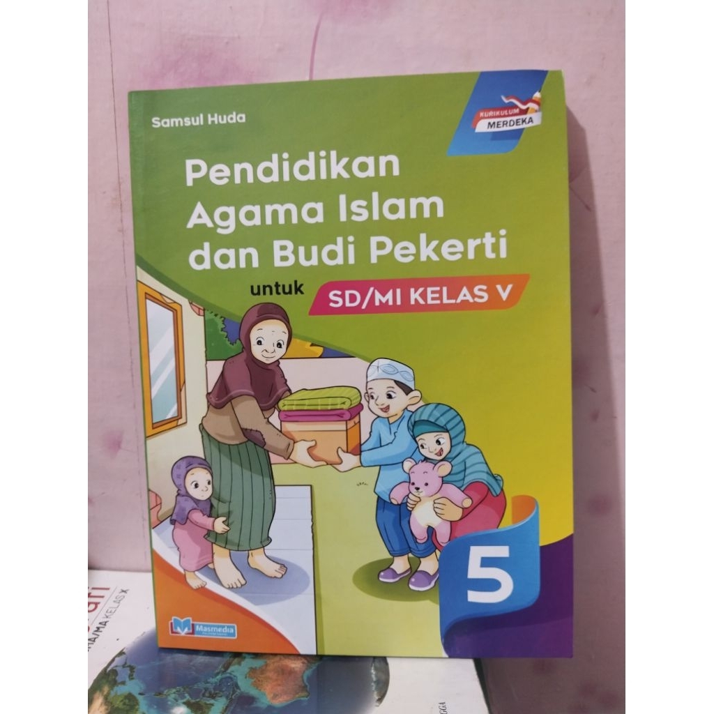 buku agama islam kelas 5/V sd mi masmedia kurikulum merdeka