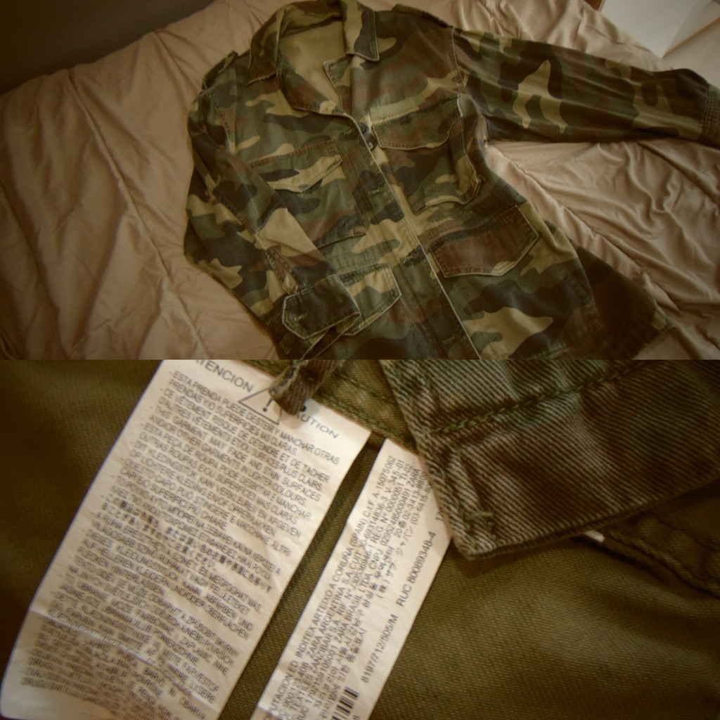 [PRELOVED] Women’s Zara Army Long Jacket