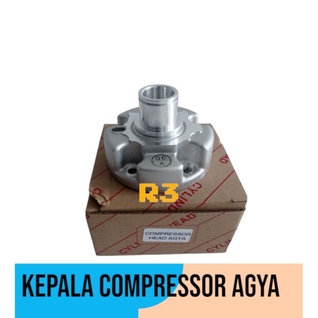kepala kompresor ac mobil Agya silinder head compressor agya