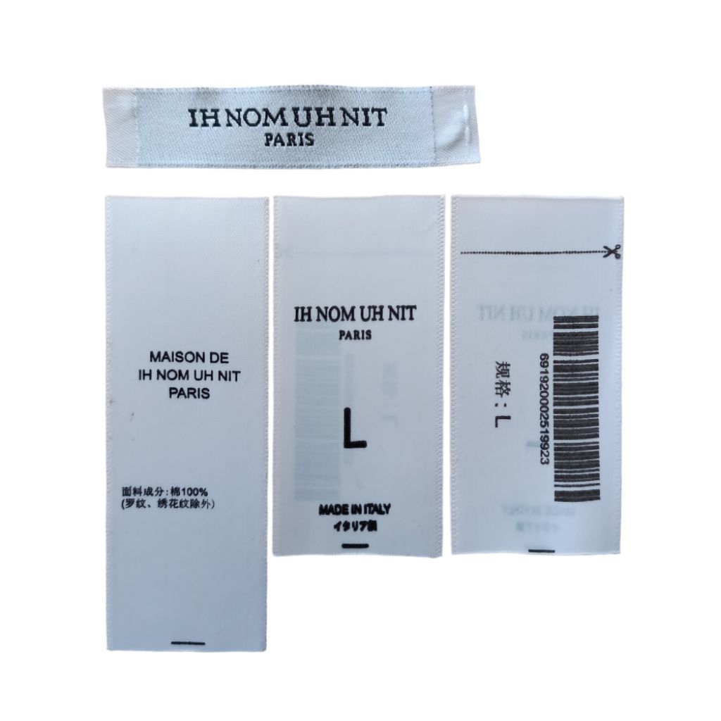 

tag label ih nom uh nit